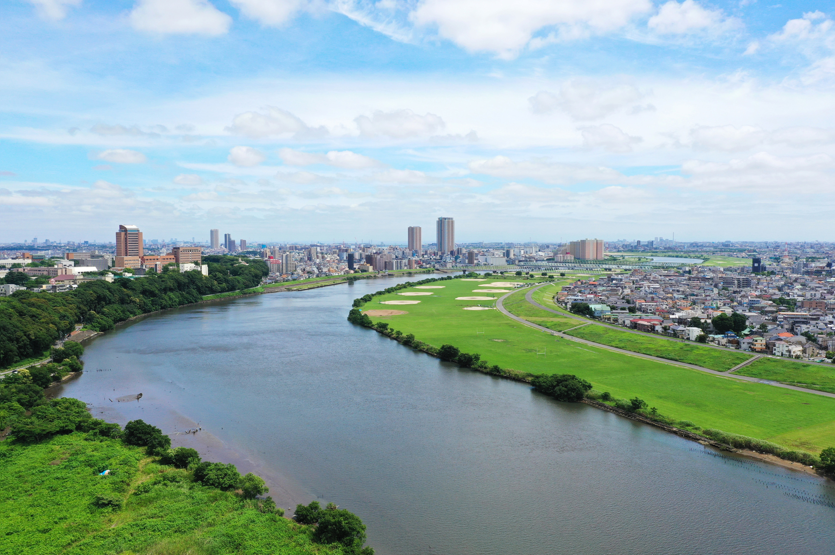 江戸川の風景